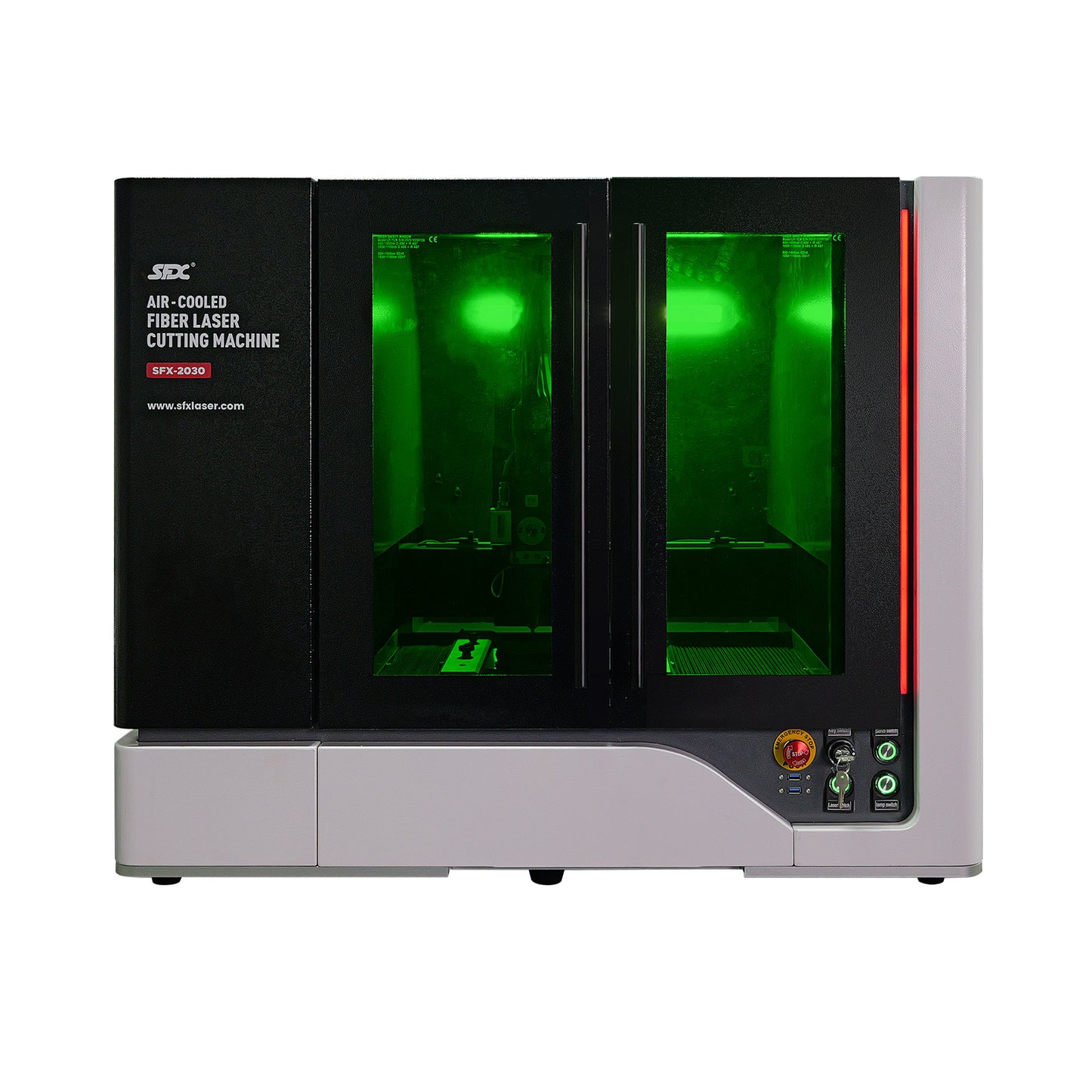 SFX Air-cooled Precision Fiber Laser Cutting Machine for Stainless Steel Copper