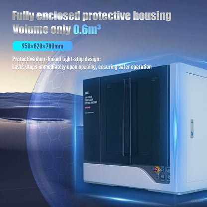 SFX Air-cooled Precision Fiber Laser Cutting Machine for Stainless Steel Copper