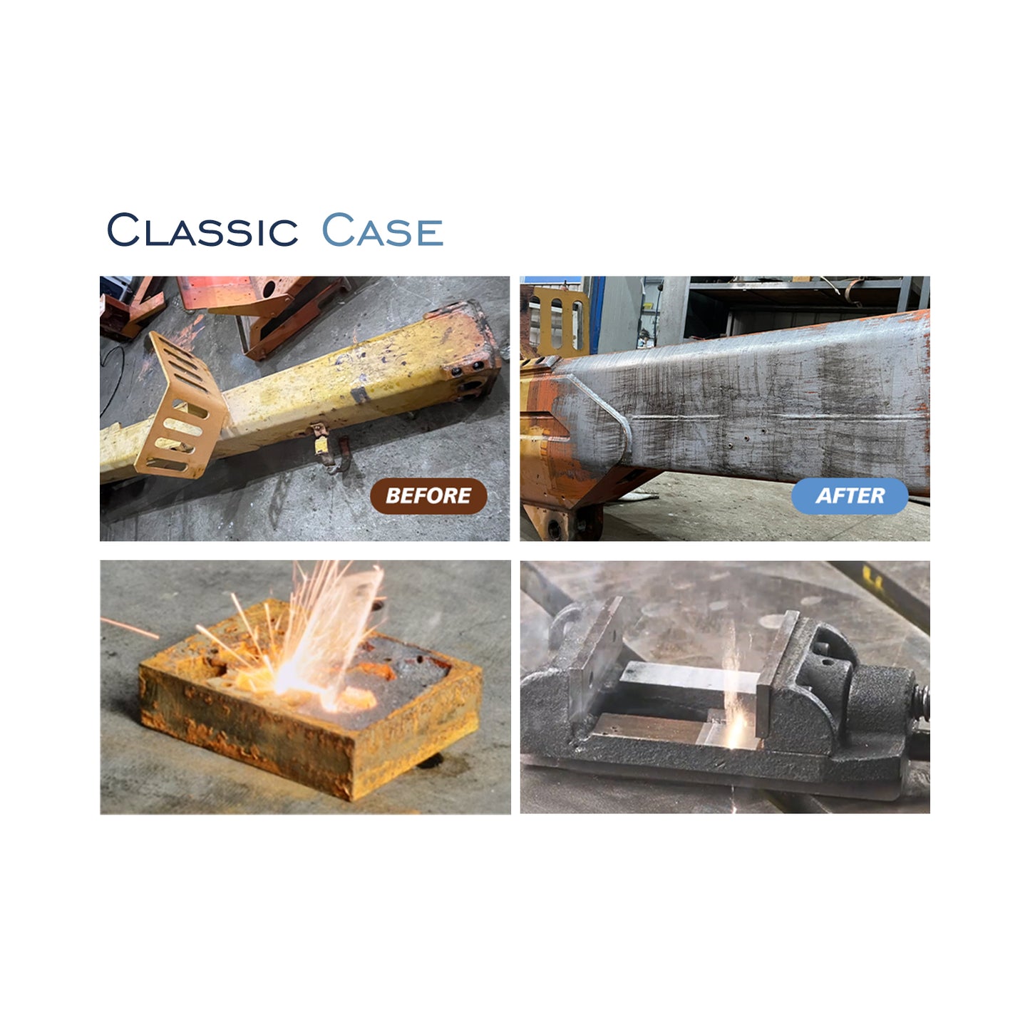 SFX 3000W Single Phase AC220V Double-Wobble Gun Head Laser Cleaning Machine Smart Interconnection Metal Rust Oxide Painting Oil Removal