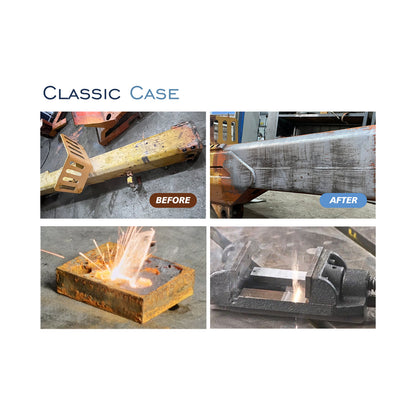 SFX 3000W Single Phase AC220V Double-Wobble Gun Head Laser Cleaning Machine Smart Interconnection Metal Rust Oxide Painting Oil Removal