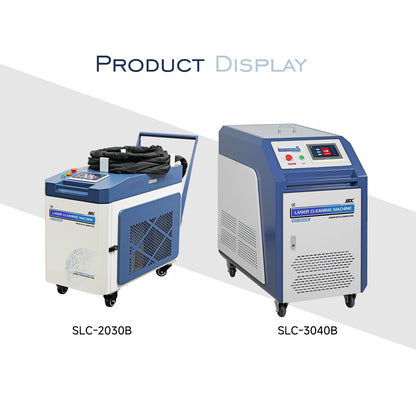SFX 3000W Single Phase AC220V Double-Wobble Gun Head Laser Cleaning Machine Smart Interconnection Metal Rust Oxide Painting Oil Removal