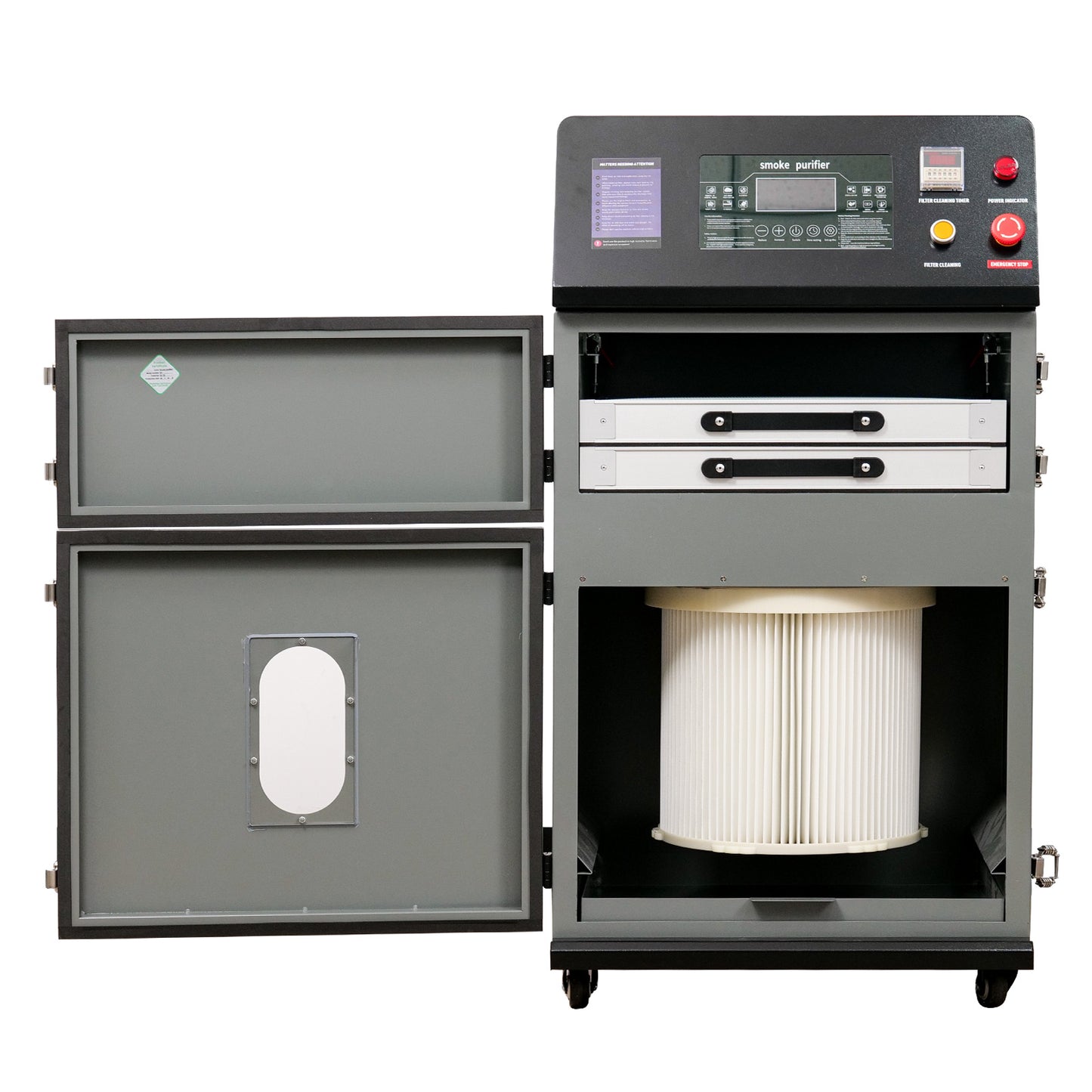 US Stock SP-1200 Smoke Purifier Fume Extractor for Laser Cleaning Machine/Laser Welder/Laser Engraver/Laser Cutting Machine