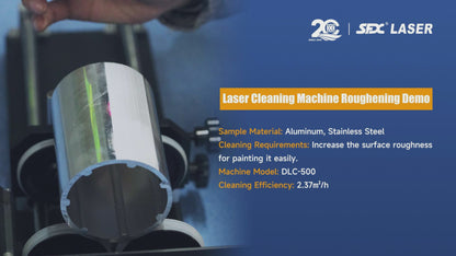 SFX Fully Enclosed Platform Automatic Laser Cleaning Machine,200W/300W/500W Automatic Online Laser Cleaner