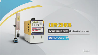 EDM-2000B Portable EDM Broken Tap Remover EDM Spark Erosion Machine Tap Burner Depth Setting Auto Return，US Stock 2000W 110V