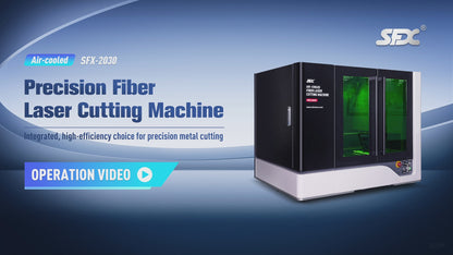 SFX Air-cooled Precision Fiber Laser Cutting Machine for Stainless Steel Copper