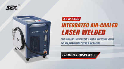 SFX 1400W Handheld Laser Welding Machine Built-in Wire Feeder Self-generated Shielding Gas