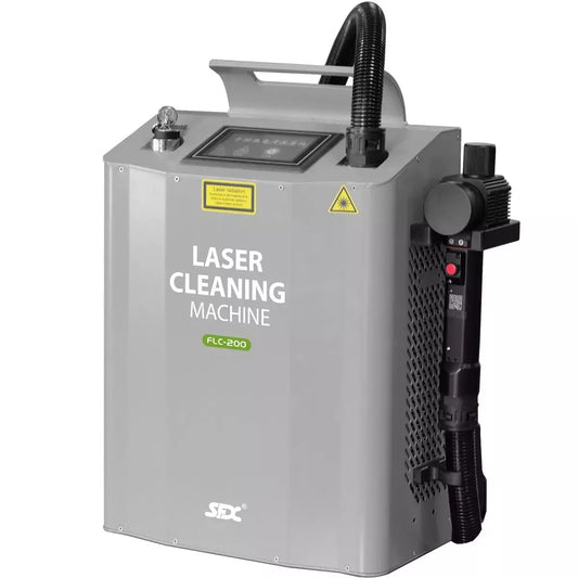 SFX 200W Backpack Pulse Laser Cleaning Machine Metal Rust Paint Oil Oxide Removal Machine