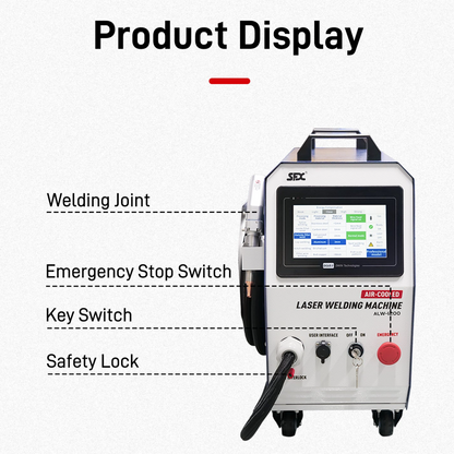 Small Air-Cooled Handheld Exquisite Laser Welding Machine with Wire Feeder