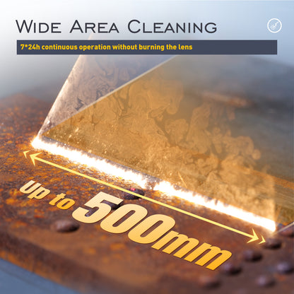SFX 6000W MAX Laser Cleaning Machine Water Cooling Anti-Freeze Metal Rust Oxide Painting Oil Removal