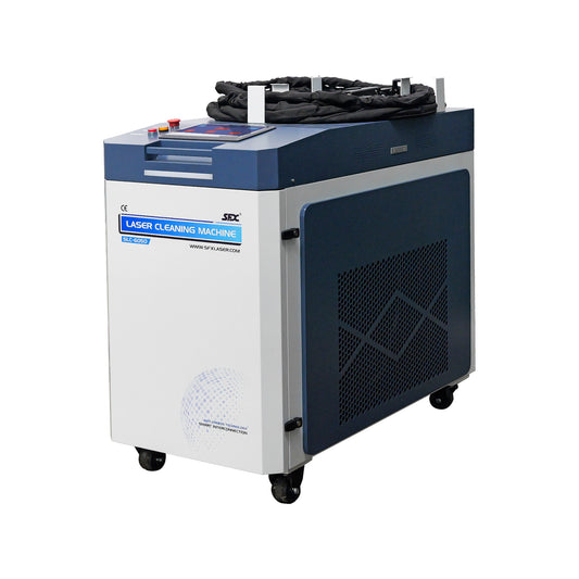 SFX 6000W MAX Laser Cleaning Machine Water Cooling Anti-Freeze Metal Rust Oxide Painting Oil Removal