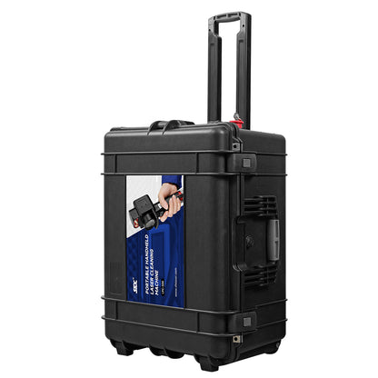 SFX 300W/500W Portable Trolley Case Pulse Laser Cleaning Machine Metal Rust Oxide Painting Graffiti Oil Remover