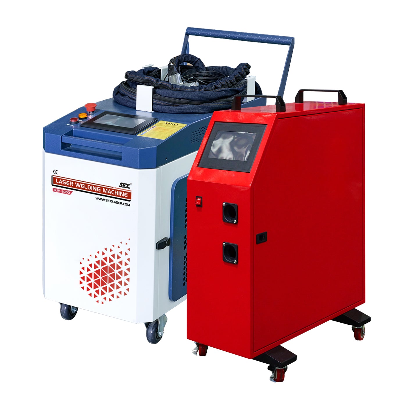 SFX 1500W 2000W 3000W  Handheld Fiber Laser Welding Cleaning 2 in 1 Machine Laser Welder