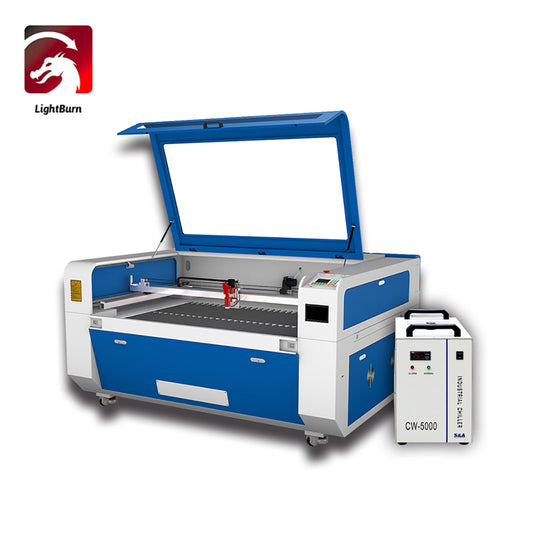 US Stock 51"x35" Reci 130W CO2 Laser Cutter Electric Lifting Worktable Auto-focus